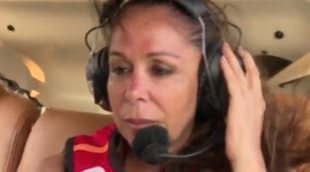 Así fue el esperado salto desde el helicóptero de Isabel Pantoja en 'Supervivientes 2019'