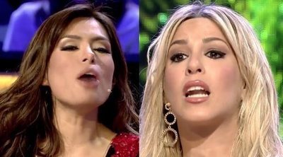 El tenso enfrentamiento entre Miriam Saavedra y Oriana Marzoli en el plató de 'Supervivientes 2019'