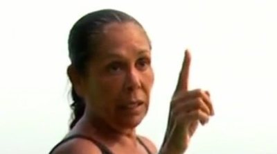 Isabel Pantoja canta 'las cuarenta' a Omar Montes en 'Supervivientes 2019': "Nadie te conocía"