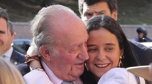 Juan Carlos y Victoria Federica, muy cariñosos en los toros