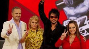 Miguel Bosé, Paulina Rubio, Beto Cuevas y Jenni Rivera presentan el programa 'La Voz' en México