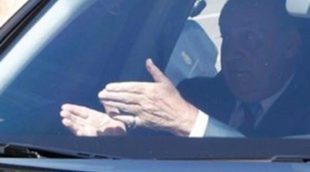 El Rey Juan Carlos echa la bronca al chófer que le llevó al Centro de Gestión del Tráfico de la DGT