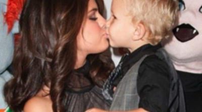 Selena Gomez, muy cariñosa con Jaxon Bieber durante la presentación de 'Hotel Transylvania' en el Festival de Toronto