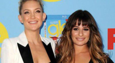 Lea Michele, Chris Colfer, Chord Overstreet y Kate Hudson presentan la cuarta temporada de 'Glee'