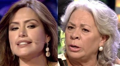 La tensa situación entre Miriam Saavedra y Carmen Gahona en 'Supervivientes 2019': "Mucho cuidadito conmigo"