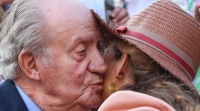 El cariño de la Infanta Elena hacia el Rey Juan Carlos en su reaparición tras su retirada oficial