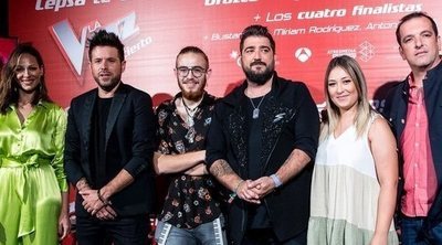 Pablo López, Antonio Orozco y Eva González presentan el concierto de 'La Voz' con sorpresa incluida