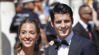 Jordi Alba y Romarey Ventura y Morata y Alice Campello, los más aclamados de la boda de Sergio Ramos y Pilar Rubio