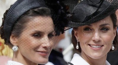 El encuentro entre la Reina Letizia y Kate Middleton en Windsor: rumores, una charla y ausencia de reverencia