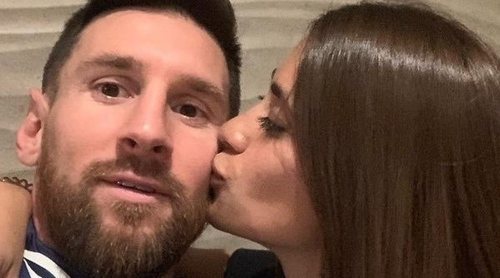 La divertida felicitación de Antonella Roccuzzo a Leo Messi: "Viejito mala onda"