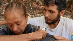 Isabel Pantoja se enfada con Omar Montes en 'Supervivientes 2019': 