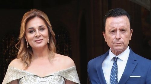 José Ortega Cano y Ana María Aldón, entre los invitados a la boda de Dámaso González y Miriam Lanza