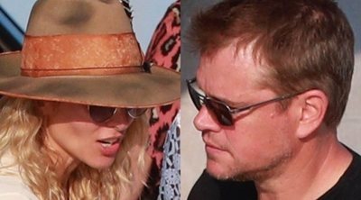 Elsa Pataky, Chris Hemsworth y Matt Damon disfrutan de las maravillas de Ibiza con sus amigos