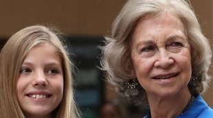 Amor de abuela: La Reina Sofía vuelve a ver 'El Rey León' para ir al cine con la Princesa Leonor y la Infanta Sofía