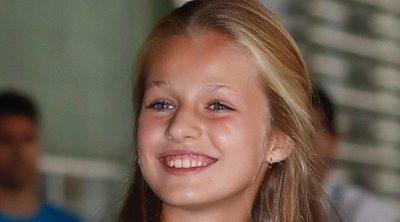 La Princesa Leonor sobre el Rey Juan Carlos: "Está muy animado y con ganas de volver a casa"