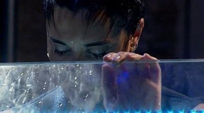 Pilar Rubio supera su récord de apnea y se lo dedica entre lágrimas a Sergio Ramos en 'El Hormiguero'