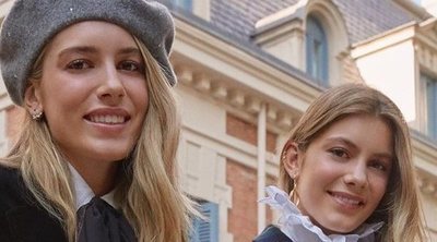 Daniela y Martina, las hijas mayores de Luis Figo, siguen los pasos de su madre Helen Svedin en la moda