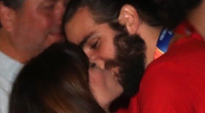 El beso de Ricky Rubio con su novia para celebrar su victoria en el Mundial de baloncesto de China