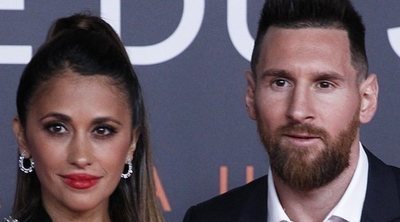 Leo Messi se rodea de Shakira, Paz Vega o Dani Martín en el estreno de su espectáculo del Circo del Sol
