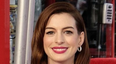 Anne Hathaway presume de su segundo embarazo en Nueva York