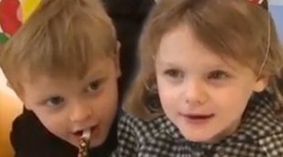 El tierno vídeo con mensaje con el que Jacques y Gabriella de Mónaco celebran su 5 cumpleaños