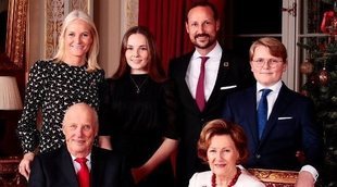 La original y familiar felicitación navideña de la Familia Real Noruega
