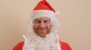 El Príncipe Harry se viste de Papá Noel por una buena causa