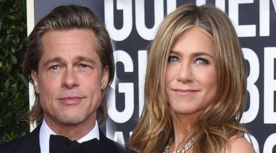 La tierna mirada con la que Jennifer Aniston miraba a Brad Pitt durante su discurso en los Globos de Oro 2020