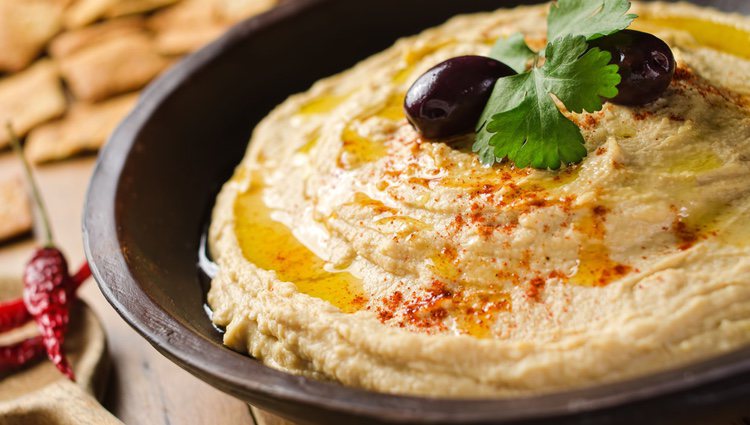 El hummus es uno de los platos típicos de Oriente Medio