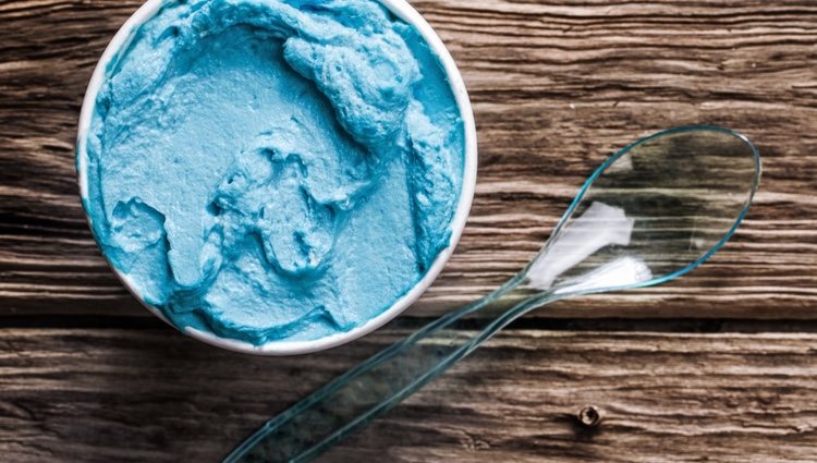 Если окраска не используется, мороженое будет иметь цвет используемого желе