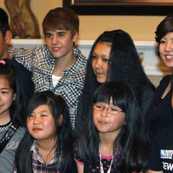 Justin Bieber, solidario con los niños de Japón