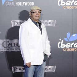 Eduardo Cruz en la premiere en Madrid de 'Piratas del Caribe'