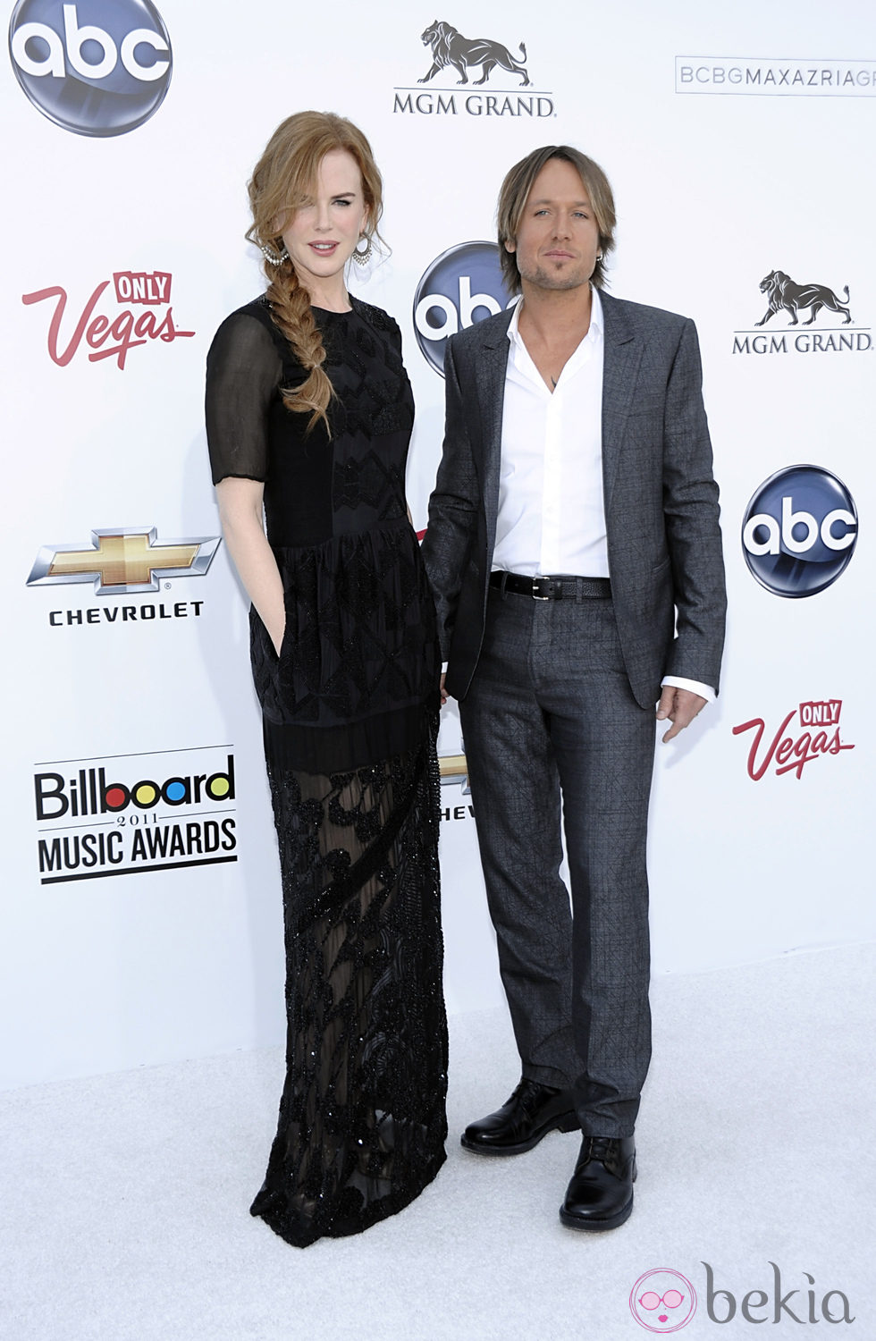 Nicole Kidman y Keith Urban en los Premios Billboard 2011