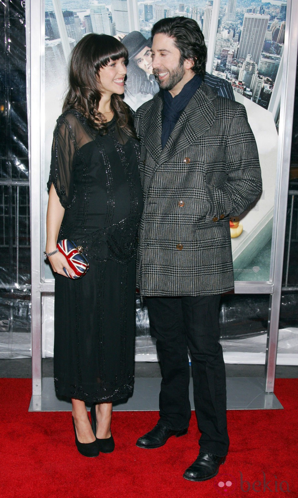 David Schwimmer y su esposa Zoe Buckman
