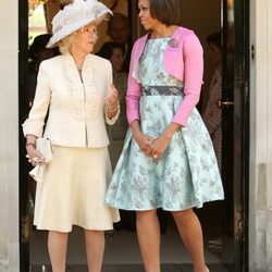 Camilla Parker y Michelle Obama en Londres