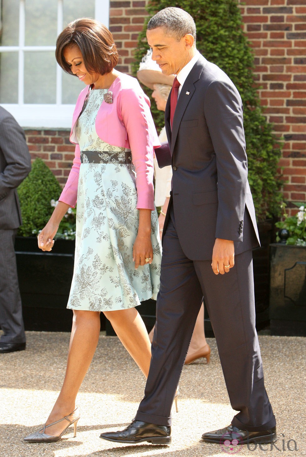 Barack y Michelle Obama de visita oficial en Londres