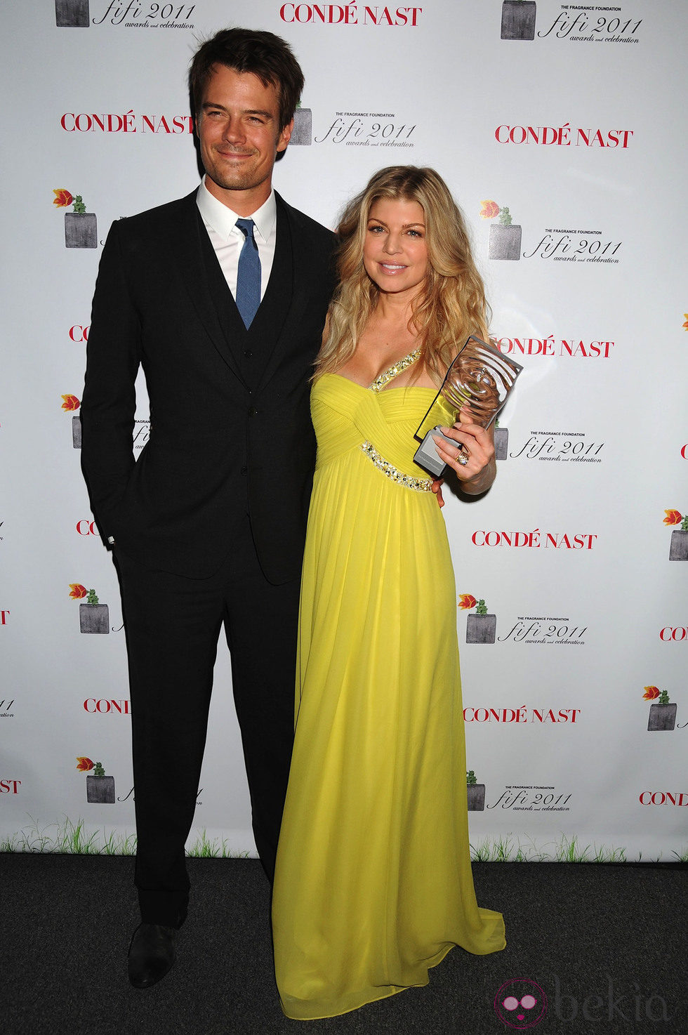 Josh Duhamel y Fergie en los FiFi Awards 2011