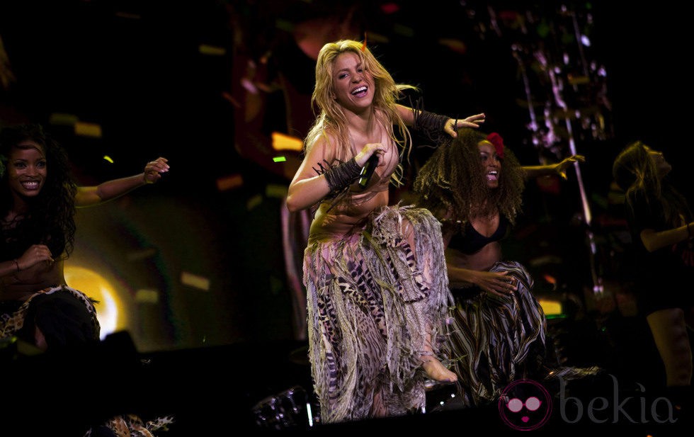 Shakira arrasando en su concierto de Barcelona