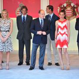 La Familia Real Monegasca en el Gran Premio de Fórmula 1 de Mónaco