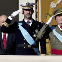 El Príncipe Felipe y el Rey Don Juan Carlos I