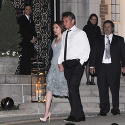 Scarlett Johansson y Sean Penn en Washington