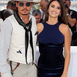 Johnny Depp y Penélope Cruz en Cannes