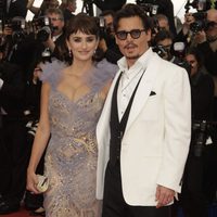 Penélope Cruz y Johnny Depp juntos en Cannes