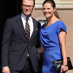 Los Príncipes Daniel y Victoria de Suecia en el Día Nacional Sueco