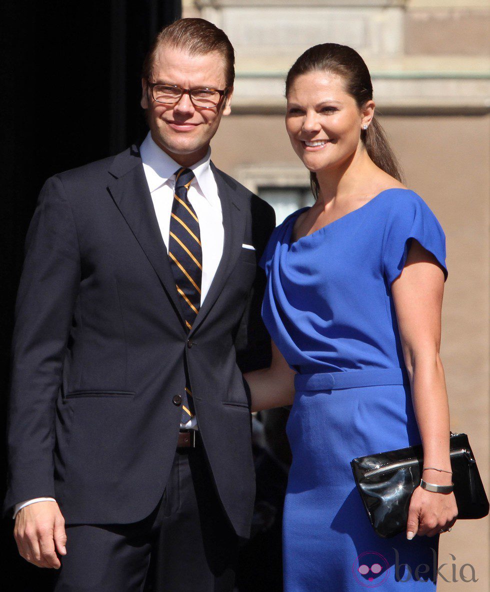 Los Príncipes Daniel y Victoria de Suecia en el Día Nacional Sueco