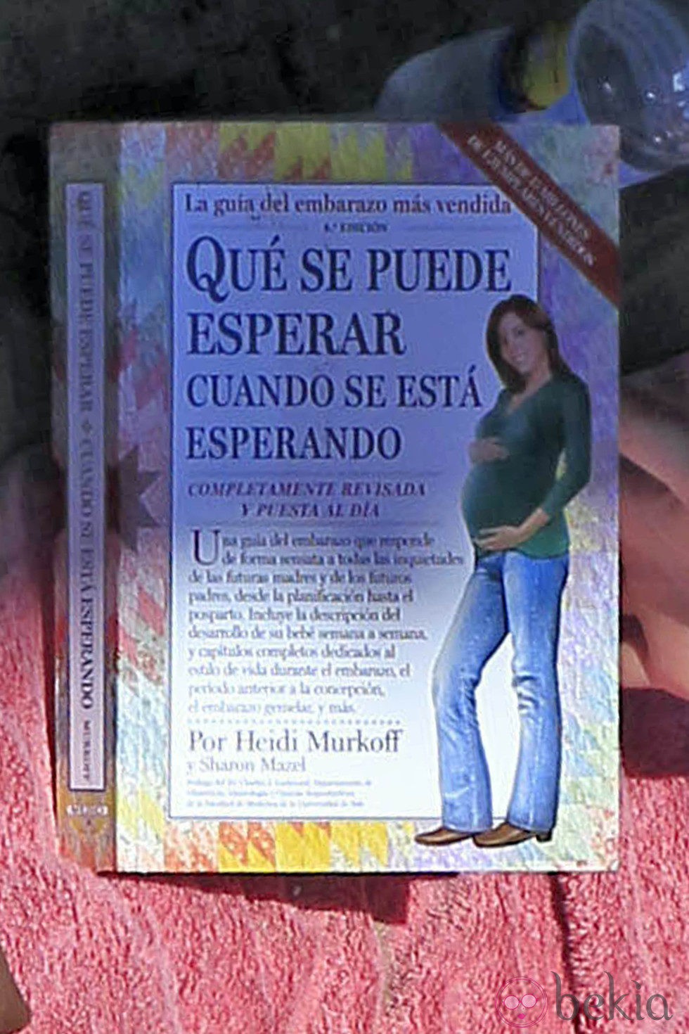 El libro que leen Olivia Molina y Sergio Mur en la playa
