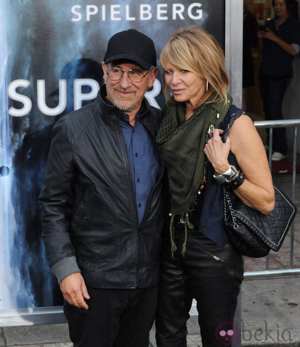 Steven Spielberg en el estreno de 'Super 8'