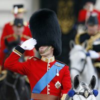 El Príncipe Guillermo en el desfile 'Trooping the colour'