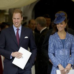 Los Duques de Cambridge en el Castillo de Windsor