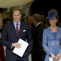 Los Duques de Cambridge en el Castillo de Windsor